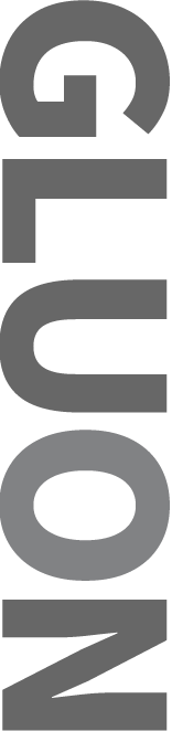 GLUONの縦ロゴ